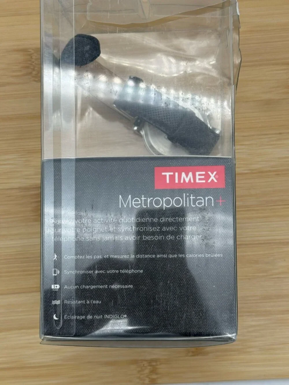 Timex Metropolitan+ Activity Tracker Quartz Black Dial Unisex Watch TW2P81700